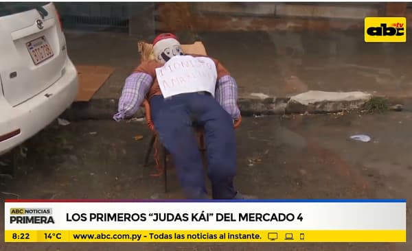 Dionisio Amarilla encabeza lista de Judas Kái en el Mercado 4