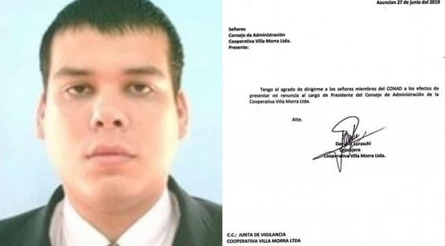 Renuncia presidente de cooperativa denunciado por acoso