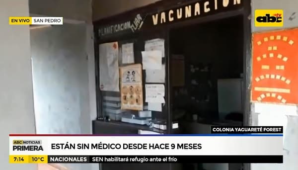 Yaguareté Forest no tiene médico hace 9 meses, denuncian
