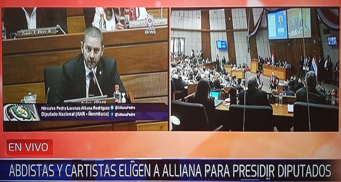 Alliana vuelve a la presidencia de Diputados