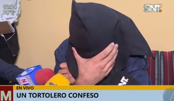 Detenido confiesa ser “tortolero”