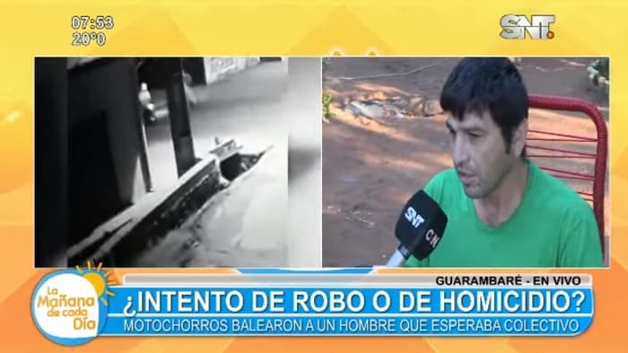 Identifican a atacantes que balearon a hombre en parada de buses