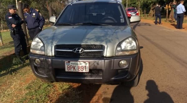 Hallan vehículo utilizado en mortal asalto en Itauguá