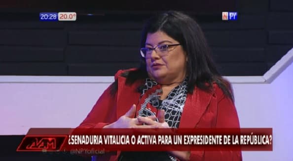 Ministra dice “no” a reelección vía enmienda