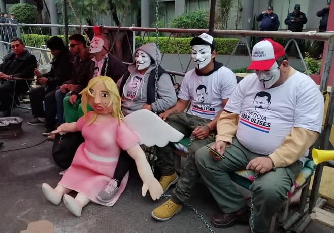 Con “Malandra Quiñonez”, exigen libertad de diputado