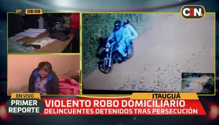 Mujer es golpeada en violento asalto