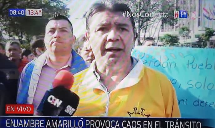 Caos se agudiza en zona de la Municipalidad de Asunción