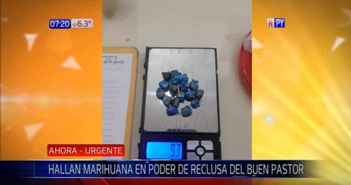 Interna esconde 17 “moños” de marihuana en sus partes íntimas