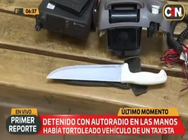 Policía detiene a tortolero en plena acción