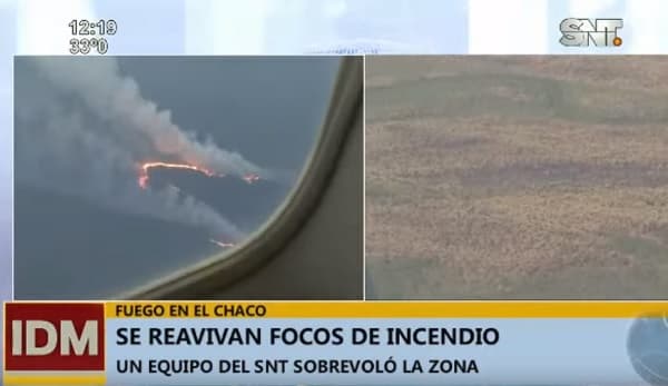 Se reavivan llamas en el Chaco