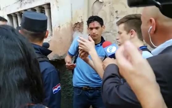 Estudiante sufre herida a causa de explosión