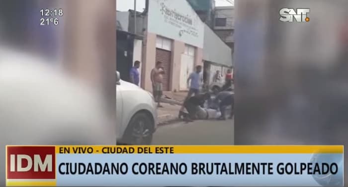 Batalla campal entre coreanos en iglesia evangélica