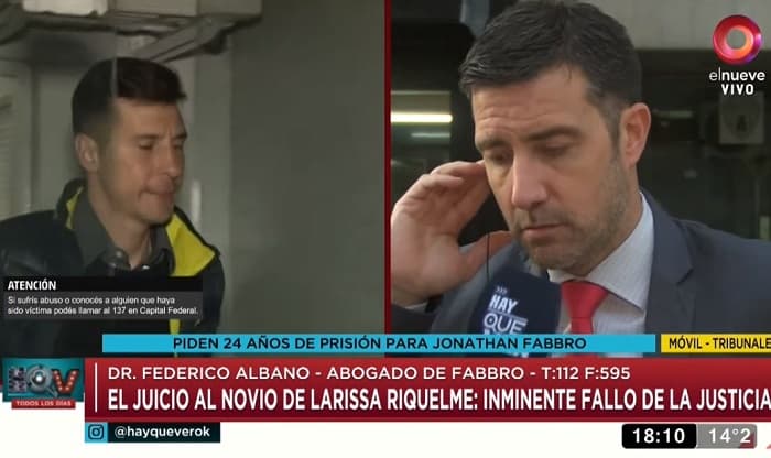 Abogado de Fabbro asegura que denuncia comenzó con pedido de dinero