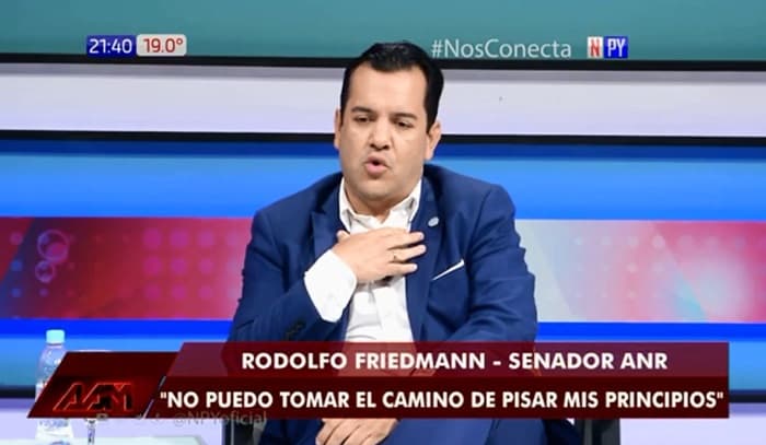 Friedmann confiesa que está dispuesto a irse del Senado