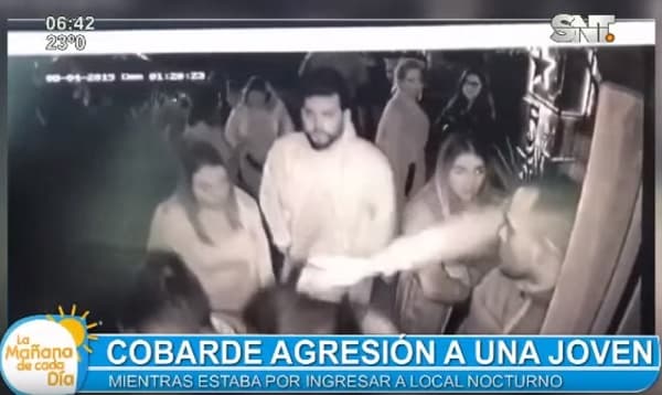 Joven sufre golpiza en discoteca