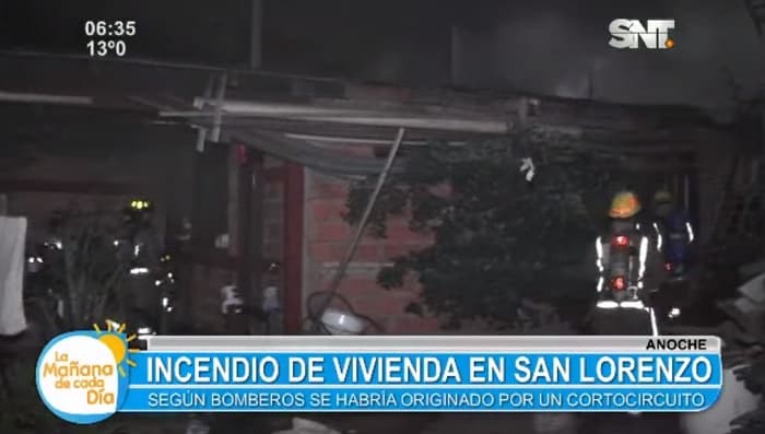 Hombre pierde todas sus pertenencias a causa de incendio