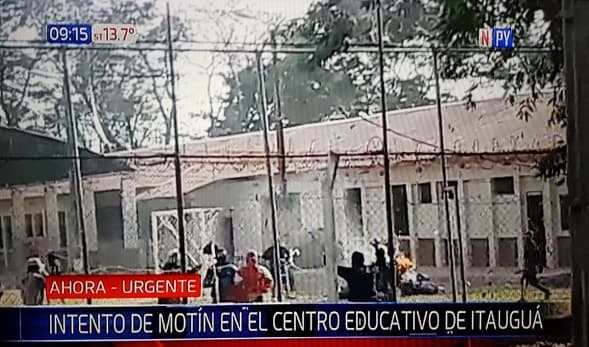 Motín tras decomiso de drogas en Itauguá