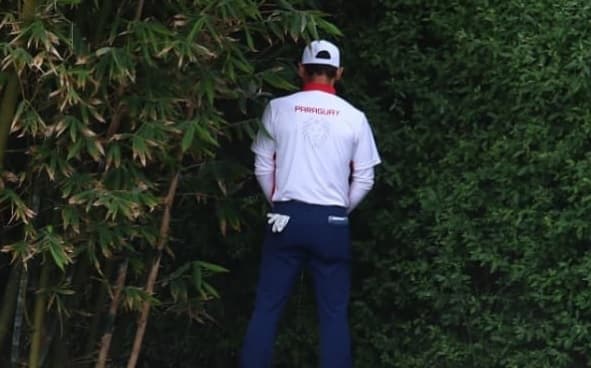El oro paraguayo en golf “no se aguantó”