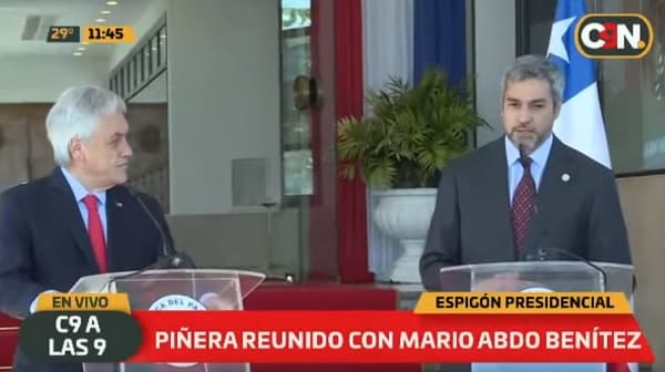 Chile entrega avión tanque para sofocar incendios en el Chaco