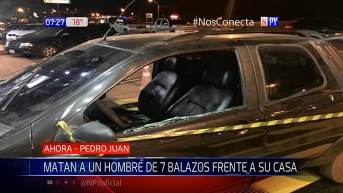 Hombre es asesinado a balazos frente a su vivienda