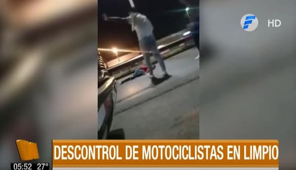 Registran caída en efecto “dominó” en carrera clandestina