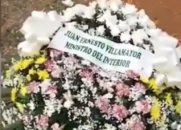 Familiares de comisario rechazan coronas de Abdo Benítez y Villamayor