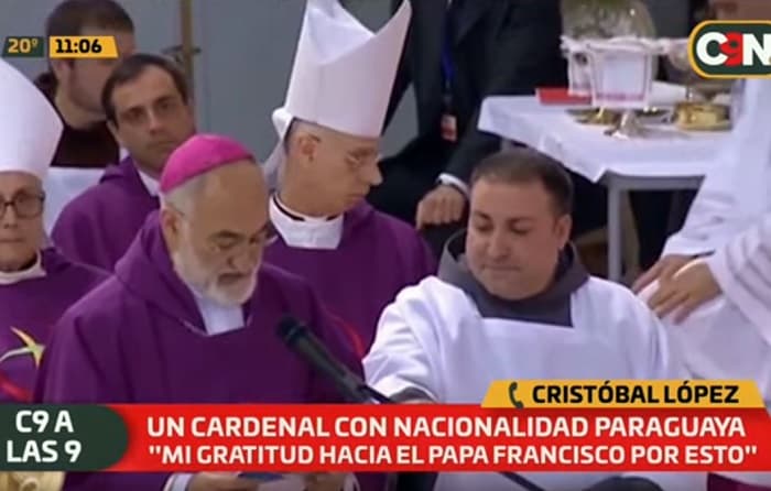 Cardenal afirma sentirse identificado con Paraguay