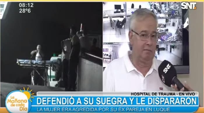 Joven baleado por defender a su suegra se encuentra estable