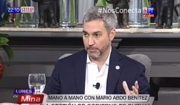 Abdo Benítez describe su gobierno en 10 frases