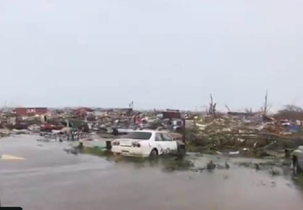 10 imágenes de la devastación de Dorian en Bahamas