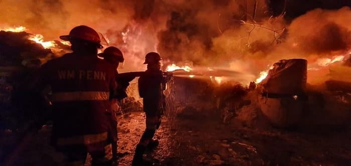 Adictos provocaron voraz incendio en Capiatá, sospechan
