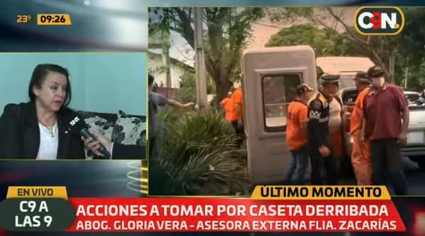 Anuncian acción judicial contra intendente de CDE tras destrucción de caseta