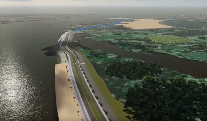 Gobierno firma contrato para la construcción de la Costanera Sur