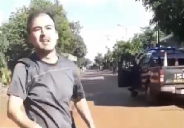 “Pasé dos horas en el calabozo”, afirma detenido por escrachar a Abdo