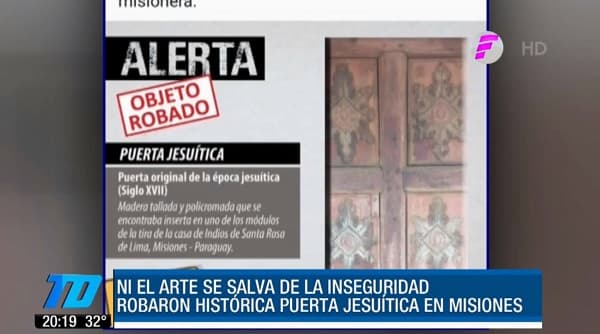 Delincuentes roban patrimonio histórico en las “narices” de policías