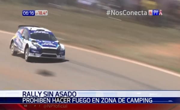 Amenazan con cárcel para los que hagan fuego durante el rally del Chaco
