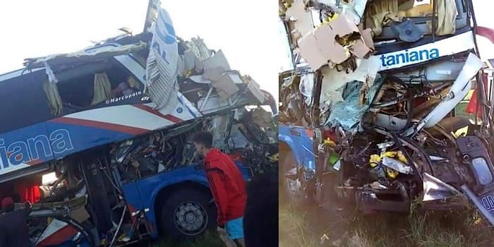 Asciende a cuatro la cifra de fallecidos en accidente de bus paraguayo