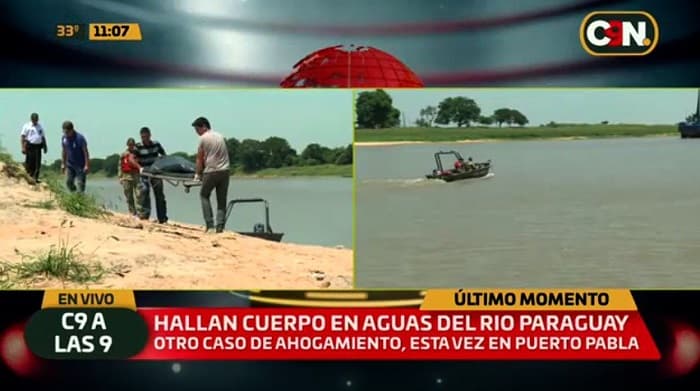 Hallan cuerpo de hombre ahogado en el río