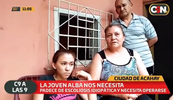 Joven pide ayuda para someterse a costosa operación