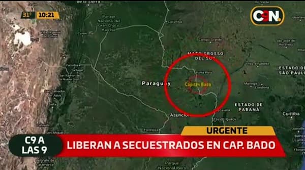 Liberan a secuestrados en Capitán Bado