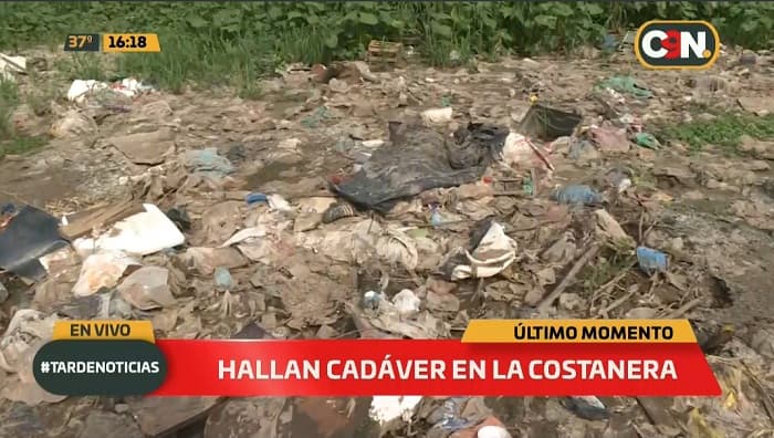 Hallan un cadáver en la costanera de Asunción