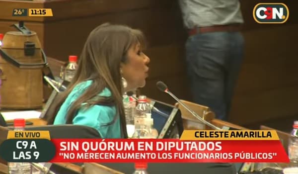 Diputada habla de “colorados de mierda” y de “maestras burras”
