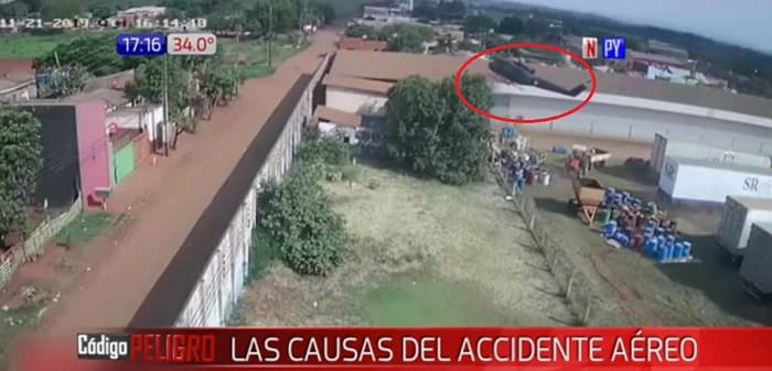 Nuevas imágenes retratan accidente aéreo en Pedro Juan