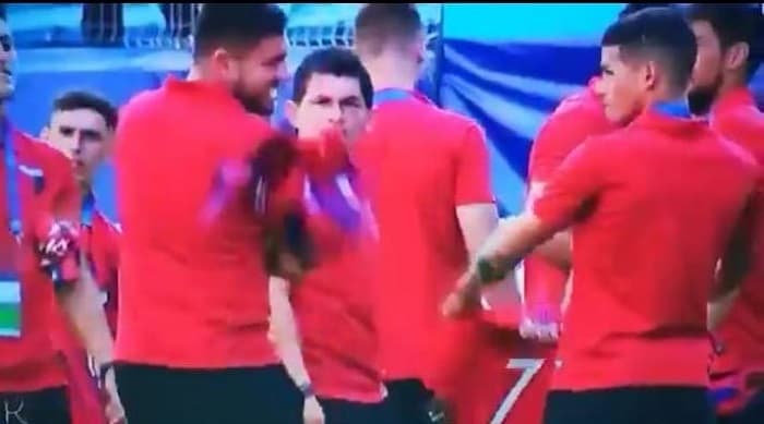 Ortega niega haber tirado la camiseta de Cerro Porteño