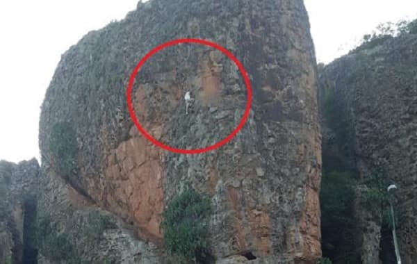 Extranjero cae del cerro Tobatí