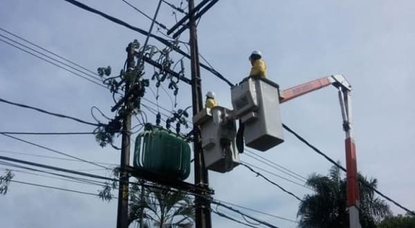 Cortes de energía continúan en algunas zonas, según reporte de la ANDE