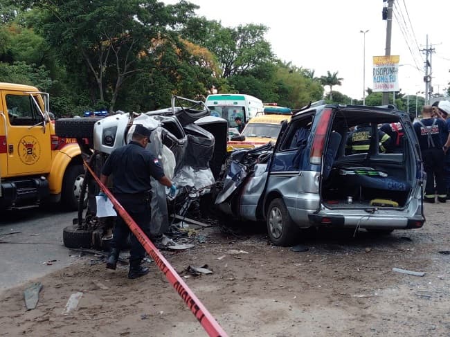 Confirman otro fallecido en accidente sobre la Transchaco