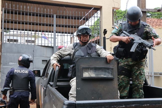 Amotinamiento en cárcel de Ciudad del Este deja dos heridos