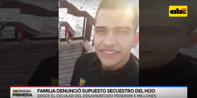 Confirman autosecuestro de joven desaparecido