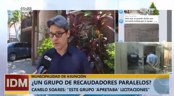 Camilo explica qué denunció y cómo operaba el “grupo recaudador”